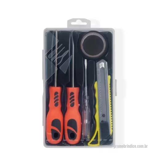Kit ferramenta personalizado - Kit Ferramentas 5 Peças