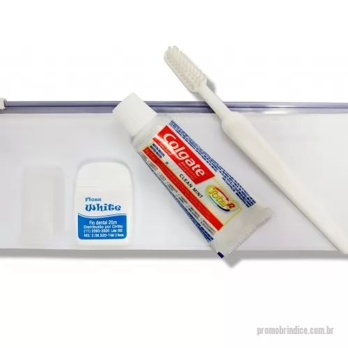 Kit higiene oral personalizado - Kit Higiene Oral com pasta/ escova de dente/ Fio dental
