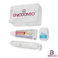 Kit Higiene Personalizado Oral com pasta/ escova/ fio dental/