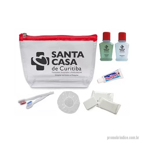 Kit higiene pessoal personalizado - Kits Individuais Personalizados