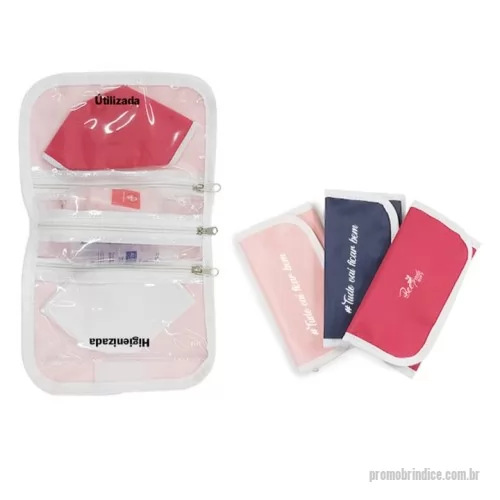 Kit higiene pessoal personalizado - Necessaire kit proteção I, desenvolvido pensando para proteger e cuidar Necessaire com kit mascara de proteção e álcool personalizado com o seu logo. Kit máscara de proteção e álcool para brinde personalizado, desenvolvido pensado em tempos de crise, perfeito para prevenção de pandemias.