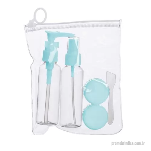 Kit higiene pessoal personalizado - Kit Higiene pessoal e Viagem 5 Peças