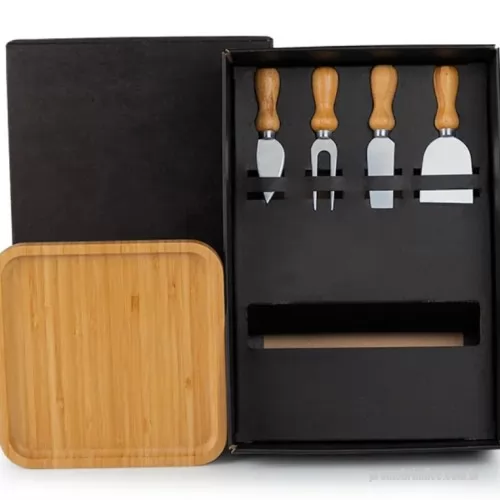 Kit pestiqueira personalizado - Kit Petisqueira e Queijo 5 Peças Personalizado