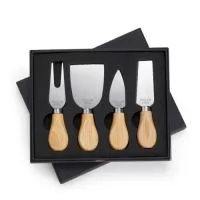 Kit Queijo 4 Peças - 5,8 x 18,9 x  2,2 cm