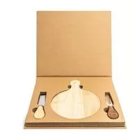 Kit Queijo 3 Peças - 23,9 x 27 x 2,3 cm