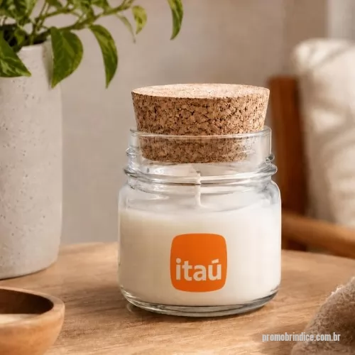 Kit vela personalizado - kit com 3 velas aromáticas 