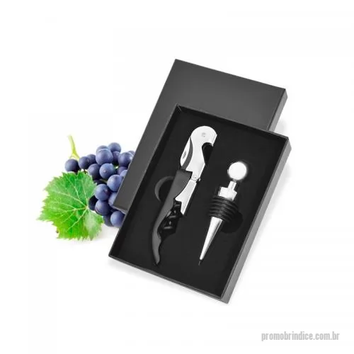 Kit vinho personalizado - Kit Vinho Personalizado com 2pgs