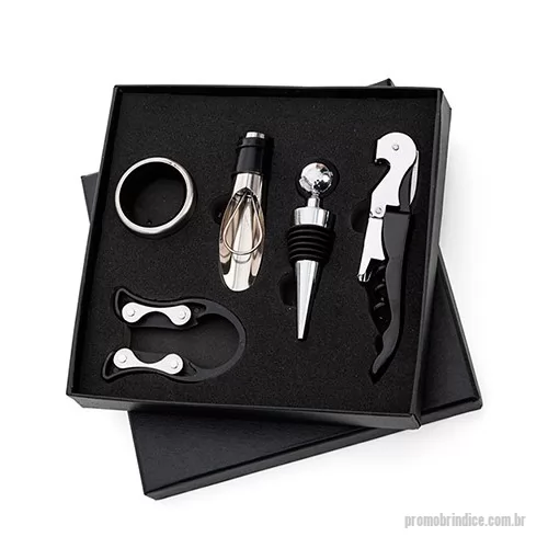 Kit vinho personalizado - Kit Vinho para Presente