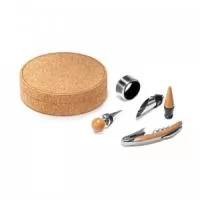Conjunto para vinho Corti?a. Saca-rolhas com Canivete de Sommelier