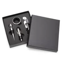 Kit Vinho 4 Peças - 15,7 x 13,8 x 3,1 cm