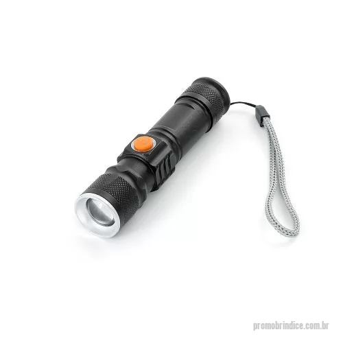 Lanterna personalizada - Lanterna led recarregável com zoom
