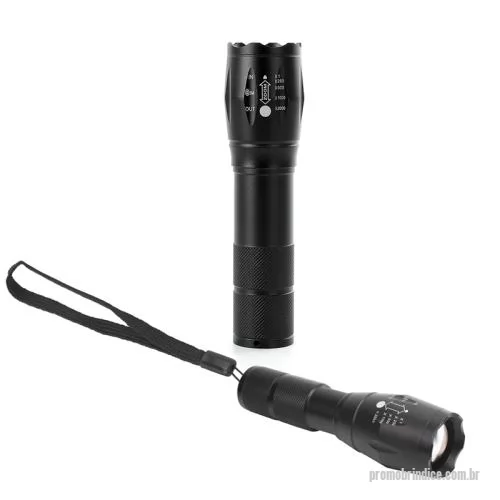 Lanterna personalizada - Lanterna de Metal Recarregável Personalizada