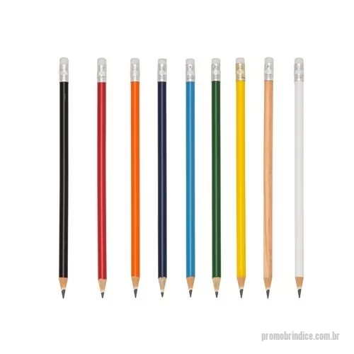 Lápis personalizados - Lápis com Borracha