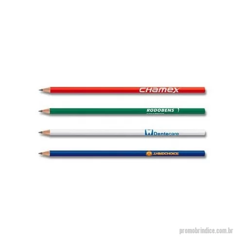 Lápis personalizados - Lápis Ecológico com ou sem borracha em diversas cores.