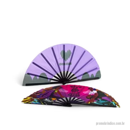 Leque dobrável personalizado - Leque Personalizado
