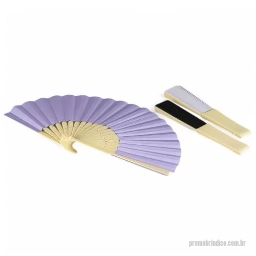Leque dobrável personalizado - Leque de Papel Personalizado