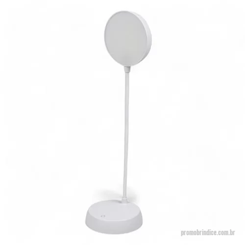 Luminária personalizada - Luminária LED Articulável Personalizada