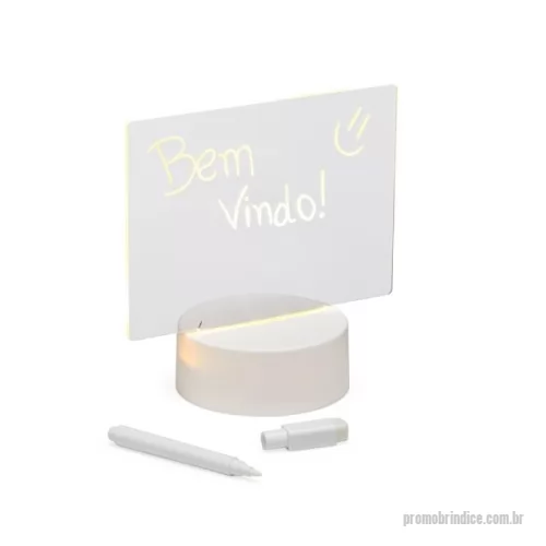Luminária personalizada - Luminária Led de Mesa