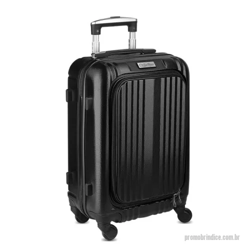 Mala de Bordo personalizada - Viaje com estilo e praticidade! Nossa Mala de Bordo Personalizada em plástico ABS combina durabilidade e design moderno. Com abertura frontal com zíper, acesso rápido ao interior, forro em poliéster e sistema de carrinho em aço, ela é perfeita para qualquer viagem. Além disso, conta com alça de mão lateral e superior para mais conforto e quatro rodas 360°, garantindo mobilidade total. Leve, resistente e cheia de personalidade – sua companheira ideal para todas as aventuras!