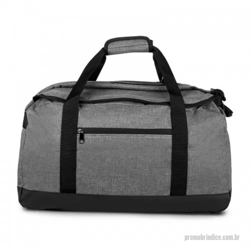 Mala de viagem personalizada - Mala/Mochila esportiva em polyester, compartimento interno espaçoso ideal para rotina de treinos e viagens, alça de mão dupla, alça de costas acolchoadas trazendo a possibilidade de usar como mochila, bolso externo com ziper. 