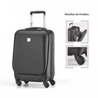 Mala de viagem executivo personalizada. ABS. Compartimento frontal para notebook 17