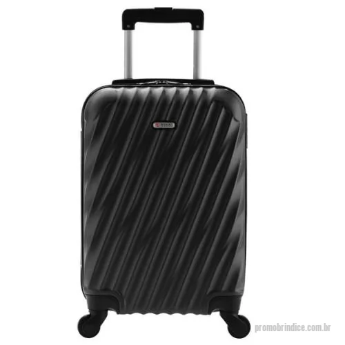 Mala personalizada - Mala rígida em 360 Graus em ABS, 4 rodas multidirecionais e leves, carrinho embutido com travas automáticas. Possui tamanho P, M e G, com medidas respectivas de (55x34x23cm), (63x41x26cm) e (73x47x28cm) Personalização a laser na plaquinha.