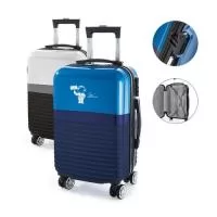 Mala de Viagem Executivo em ABS e PC: Esta mala é a escolha perfeita para viajantes executivos que buscam funcionalidade e elegância. Fabricada em ABS e PC, combina durabilidade com um design moderno. Seu interior forrado, com divisória, permite uma organização eficiente, enquanto as 4 rodas duplas giratórias proporcionam mobilidade suave e fácil em qualquer direção. A pega extensível em alumínio, com mola (altura estendida até 510 mm), oferece conforto durante o transporte. Além disso, possui um fecho de segurança com senha para garantir a proteção dos seus pertences. Com uma capacidade espaçosa de até 33 L, esta mala é a companheira ideal para viagens de negócios, unindo praticidade, segurança e estilo sofisticado. IMPORTANTE: As imagens exibidas neste site são ilustrativas e podem apresentar variações de tonalidade e intensidade em relação ao produto real.