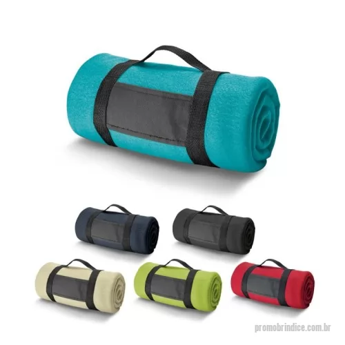 Manta personalizada - Manta em tecido polar (180 g/m²) com alça removível para facilitar o transporte. 1500 x 1200 mm