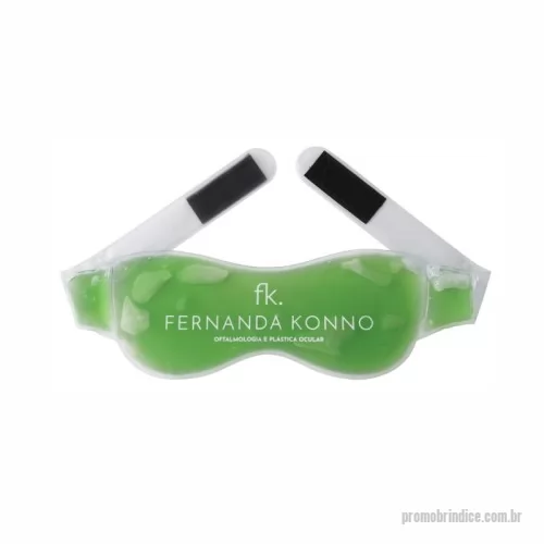 mascara gel personalizada - Máscara de Gel - 30X10cm - Mascara com Gel - Máscara Facial - Mascara Gel