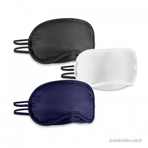 Máscara para dormir personalizada - Máscara para dormir em 190T com interior almofadado. 185 x 90 mm