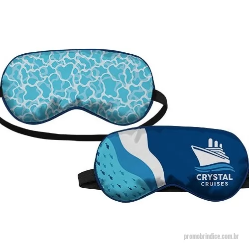 Máscara para dormir personalizada - Máscara para dormir, fabricadas por encomendas em várias opções de tecidos e personalizações.