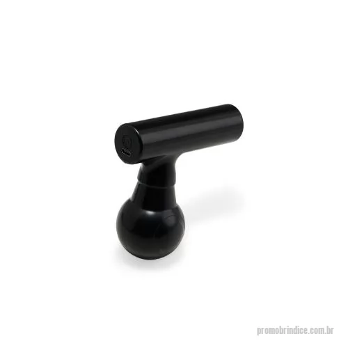 Massageador personalizado - Toda hora, é hora de massagem! O nosso Massageador portátil, feito de plástico, pode ajudar a aliviar costas rígidas, músculos tensos, pescoço, e aquela dor persistente que nunca vai embora. Suas 4 velocidades são acionadas por um único botão (ligar/