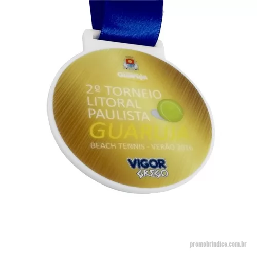 Medalha personalizada - medalha com fita