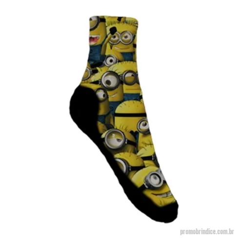 Meia personalizada - Meias personalizadas, produzidas em malha lisa ou felpada em diversas cores, tipos e tamanho personalização através de bordado, jacquard eletrônico e impressão digital