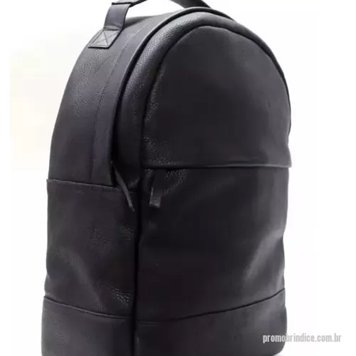 Mochila para notebook personalizada - Mochila em Couro Legítimo Ideal para notebook de 14