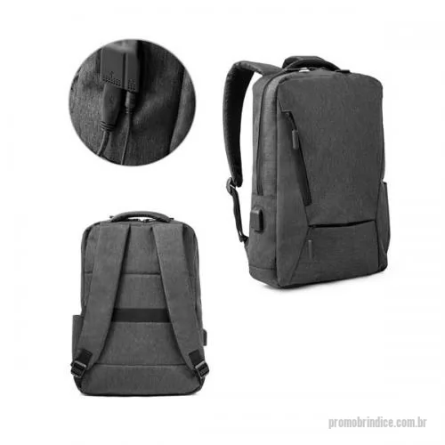 Mochila para notebook personalizada - MOCHILA PARA NOTEBOOK ATÉ 15,6 POL