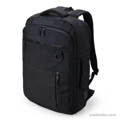Mochila para notebook personalizada - A Mochila de Nylon 20 Litros - Compacta, prática e equipada com recursos inteligentes para o seu dia a dia.