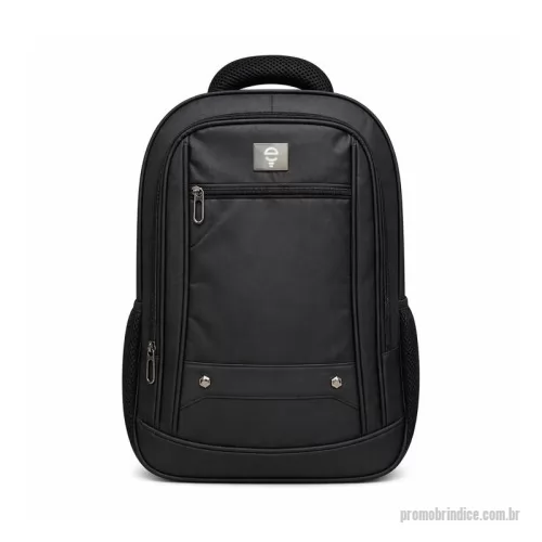Mochila para notebook personalizada - Mochila em poliéster super resistente, ideal para o dia a dia. Possui compartimento para notebook de até 15,6