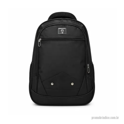Mochila para notebook personalizada - Mochila em poliéster super resistente, ideal para o dia a dia. Possui compartimento para notebook de até 15,6