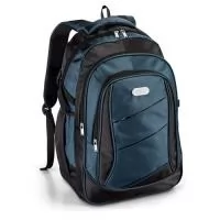 Mochila para notebook de até 17 polegadas. Forrada, com bolsos frontais e compartimento almofadado. Resistente com ótimo acabamento esse é uma opção de brinde usada para presentear clientes e colaboradores especiais