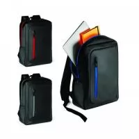 Ótima opção para Brinde corporativo personalizado com ótimo custo e qualidade. Mochila para notebook em Poliéster 600D impermeável. Compartimento principal almofadado para notebook até 15.6