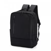 Mochila de Nylon 22 Litros com 4 compartimentos, sendo o principal com bolso para notebook 15,6. Com divisórias internas para acessórios, a mochila possui bolso lateral, suporte externo USB e alça para engate em malas de viagem. "
