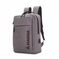 Parte externa: 2 Bolsos frontais com ziper; 1 Bolso lateral; Alça de mão e ombro acolchoadas, engate para mala de viagem Conector USB externo na lateral.    Parte interna: Compartimento acolchoado p/ notebook de 39x27cm; Tamanho total do Notebook - 15,6¨ 2 Porta Objetos; 2 Porta Canetas.