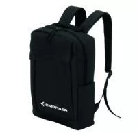 Mochila de nylon 21 litros com três compartimentos, sendo o principal com bolso para notebook 156. Com divisórias internas para acessórios, a mochila possui bolso lateral e suporte externo usb.