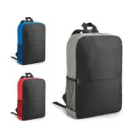 Mochila para notebook em 600D. Compartimento com divisória para computador até 15.6