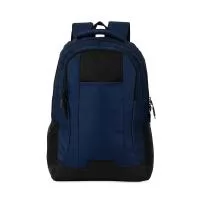 Mochila impermeável em Oxford com revestimento em PU, 23 litros. Compartimento principal com divisória para notebook até 17,3.