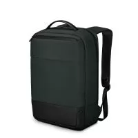 Mochila premium, produzida com poliéster 600D acolchoado e interior em 210D, alças de ombro acolchoadas, interior com divisórias com zíper para acomodar pequenos objetos, bolso frontal com zíper e na parte das costas uma divisória atrás, com engate p