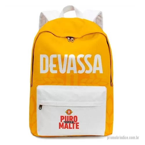 Mochila personalizada - Somos fabricantes! Produzimos essa mochila em qualquer combinação de cores. Mochila personalizada, possui bolso frontal , costas e alças anatômicas. Medidas A 42 x C 29 x L 13. Produto que dará grande visibilidade para sua empresa.