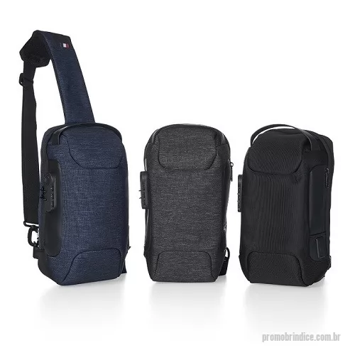 Mochila personalizada - Mochila de Ombro com Entrada USB