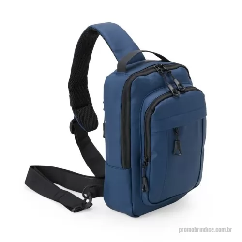 Mochila personalizada - Buscando conforto e versatilidade para carregar tudo o que precisa? Nossa mochila de ombro de 7 litros é a escolha ideal! Feita em couro sintético e resistente à água, ela é perfeita para manter tudo organizado e ao alcance. Com 4 compartimentos, incluindo bolso para tablet e entrada USB , e alça ajustável com detalhe refletivo. Perfeita para quem valoriza organização e um estilo mais casual em seu dia a dia. Cores: AZUL	CINZA	PRETO